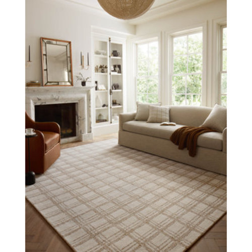 Chris Loves Julia x Loloi Chris Loves Julia x Loloi Polly Cream / Sand Area Rug | Wayfair