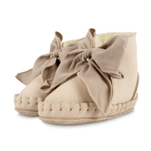 Pina Organza Booties | Powder Nubuck