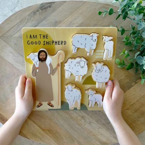The Good Shepherd Wooden Puzzle – House of Joppa