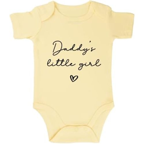Daddy's Little Girl Baby Bodysuit - Baby Girl Romper Outfit