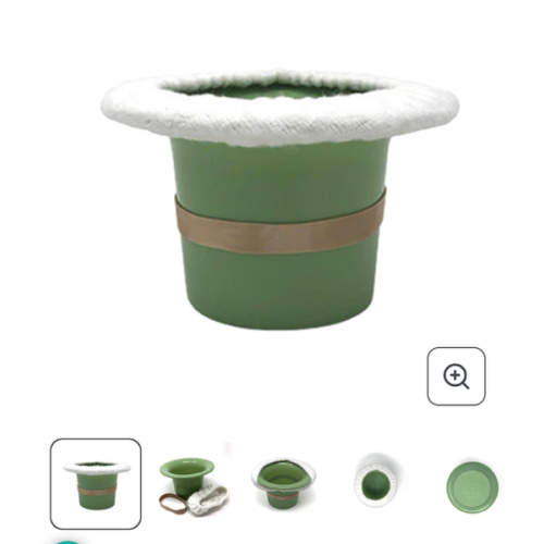 Top Hat Potty (with cozy and band)