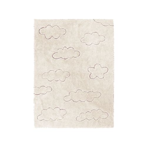 RUGCYCLED WASHABLE AREA RUG CLOUDS