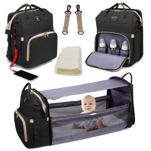 Diaper Large Capacity Baby Bag Multi-Function Travel Backpack For Baby Care
