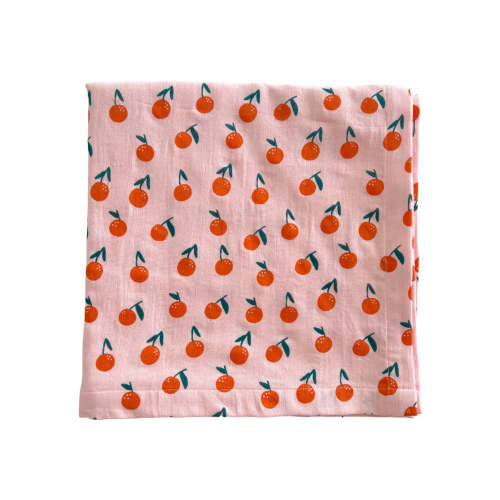 Blush Oranges / Organic Swaddle