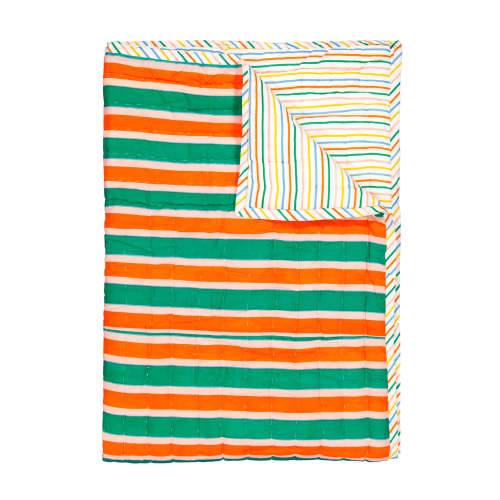 Manon stripes reversible quilted play mat, Lucas du Tertre