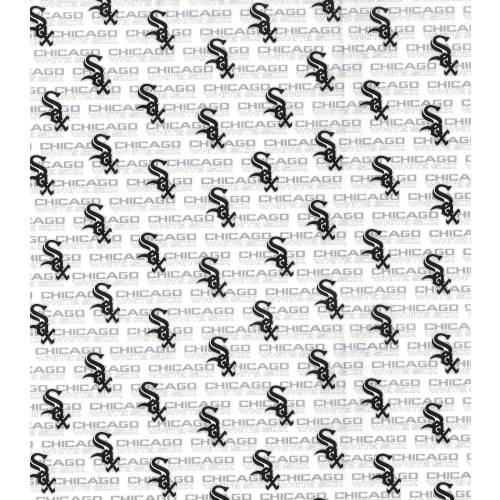 MlB CHICAGO WHITE SOX Mini Print 100% cotton fabric licensed material Crafts, Quilts, Home Decor