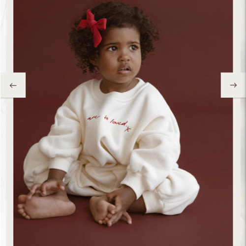 You Are So Loved Lounge Suit - Off White