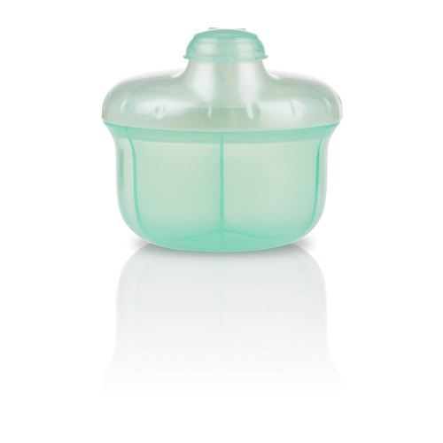Nuby Powder Formula Dispenser, 3 Compartments, Green