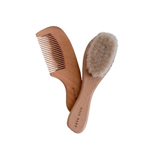 Wooden Brush & Comb Set | Snuggle Bugz | Canada's Baby Store