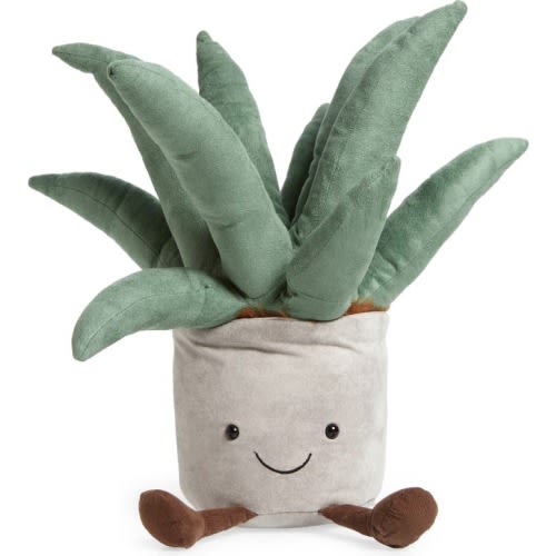 Jellycat Amusable Aloe Vera Plush Toy, Green