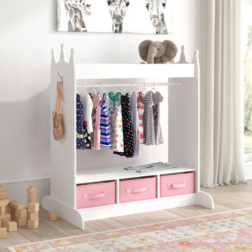 Viv + Rae™ Haught Kid Armoire & Reviews | Wayfair