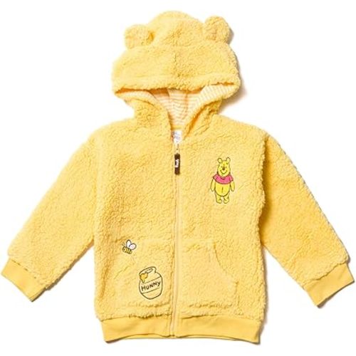 Disney Winnie the Pooh Mickey Mouse Nightmare Before Christmas Lilo & Stitch Monsters Inc. Zip Up Hoodie Newborn to Big Kid