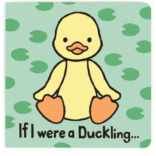 Jellycat 'If I Were a Duckling' Board Book, Green/Yellow