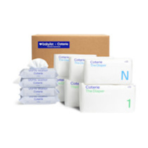Coterie Newborn Diaper & Wipes Starter Bundle
