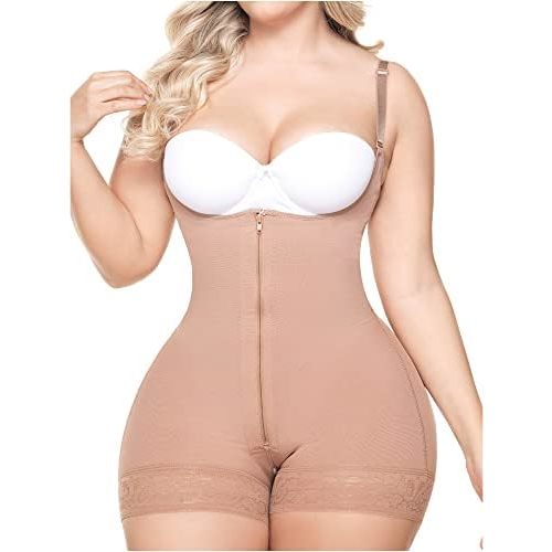Sonryse Fajas Colombianas Postparto Cesarea Postpartum Girdle Underwear for Women High Compression Stage 2 Faja