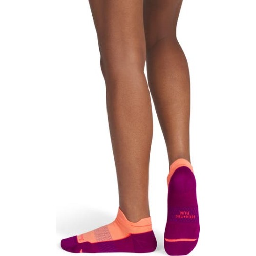 Colorblock Running Ankle Socks, Medium