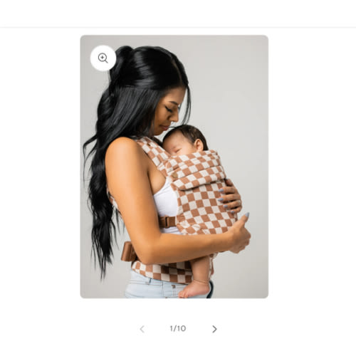 PREORDER-The Monarch Carrier - Mocha Check (estimated to ship by June – Mabē