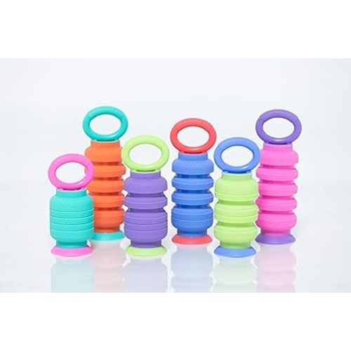 Fidget PLUNGY 6-Pack - On-The-Go Fidget Fun