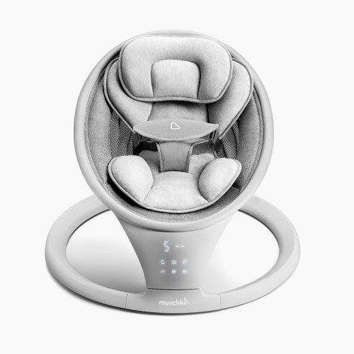 Munchkin Vibration Baby Swing - Bluetooth-Enabled Smart Seat with Music and Motion