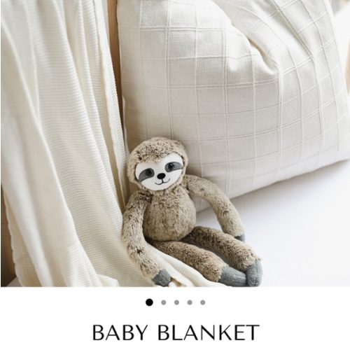 Simply Organic Bamboo Baby Blanket | Gentle & Hypoallergenic