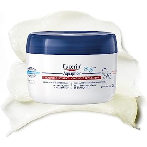 EUCERIN AQUAPHOR Baby Healing Ointment for Baby's Sensitive Skin, Multipurpose Ointment Helps Prevent Diaper Rash, Fragrance Free, Non Greasy Healing Ointment, Recommended by U.S. Pediatricians, 297g