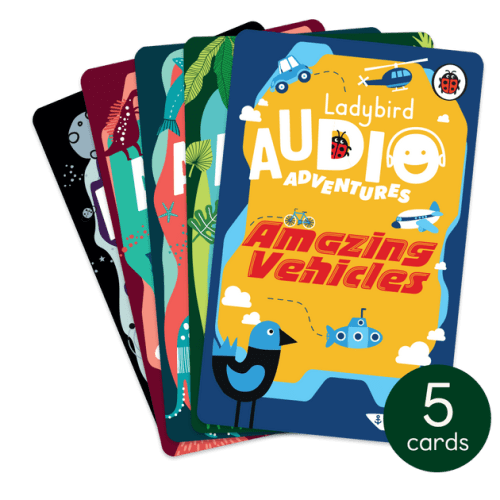 Ladybird Audio Adventures Volume 1 - Audiobook Cards for Yoto Player