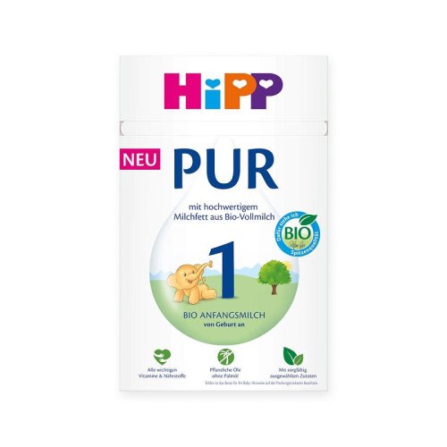 HiPP PUR Stage 1 Organic Infant Formula from Birth – 500g