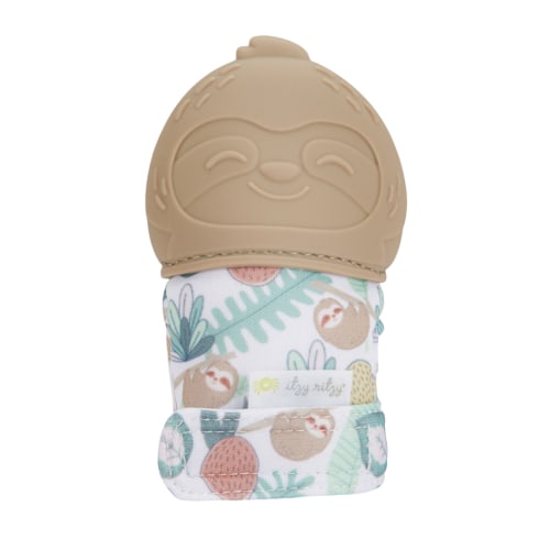 Sloth Itzy Mitt Silicone Teething Mitt