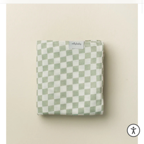 Fern Chequer Swaddle