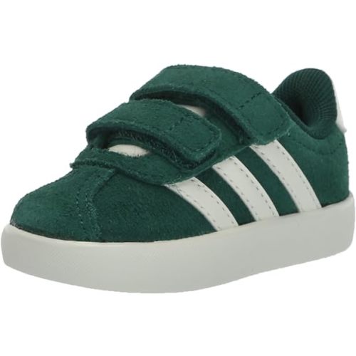 adidas Unisex-Baby Vl Court 3.0 Hook & Loop Sneaker