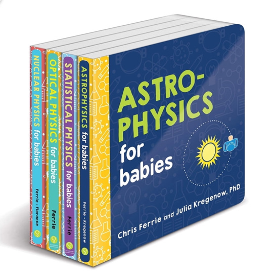 Baby University 4-Book Physics Set