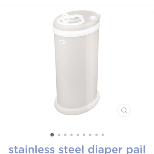 stainless steel diaper pail