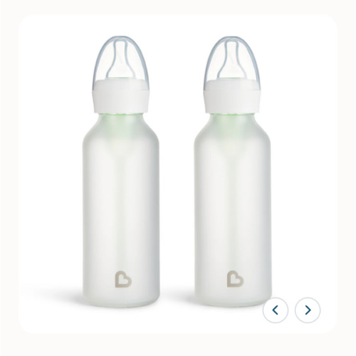 Bond® Silicone Glass Bottle 4oz or 8oz, 2pk | Munchkin