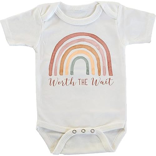 Worth the Wait Rainbow Gift after Infant Loss Miscarriage Onesie/Bodysuit