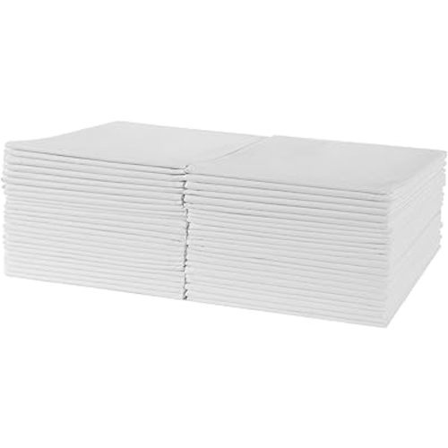 VEVOR Disposable Underpads, 21" x 36" Incontinence Bed Pads, Super Absorbent Chux Pads with 5-Layer Protection for Bed Sofa and Mattress, Protective Bedwetting Pad for Pet Adult Kid Elderly (48-Pack)
