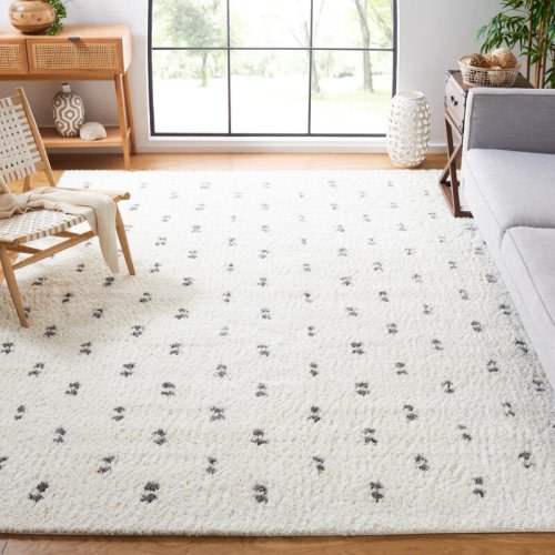 Dakota Fields Berber Shag Performance Geometric Rug & Reviews | Wayfair