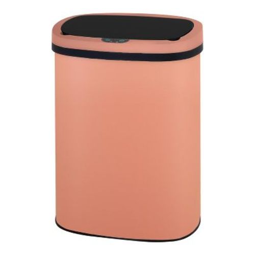 BestMassage Trash Can 13 Gallon/50 Liter Automatic Touch-Free Kitchen Garbage Can with Infrared Sensor and Quiet Operation for Kitchen, Pink