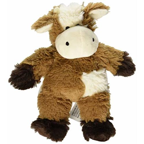 warmies Junior Cow Microwavable, Hot or Cold for Cool Relaxation and Warm Relief, Lavender Scented Cozy Plush Animal