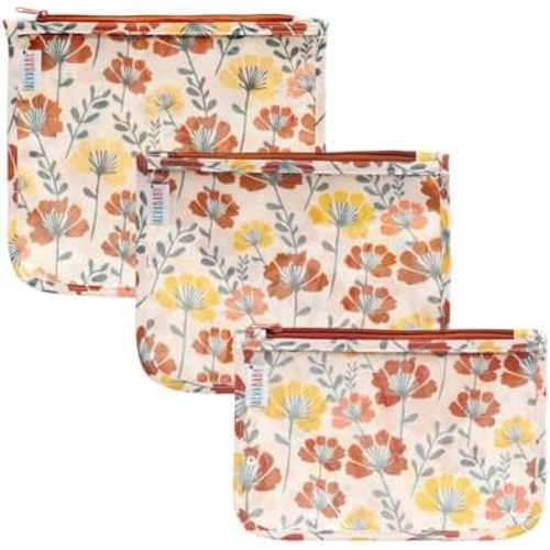 ALVA Diaper Bag Pouches | 3pcs Mess-Proof Travel