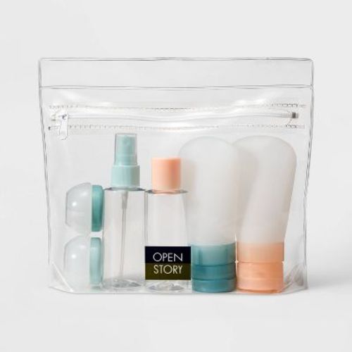 7pc Toiletry Bag Set - Open Story™️
