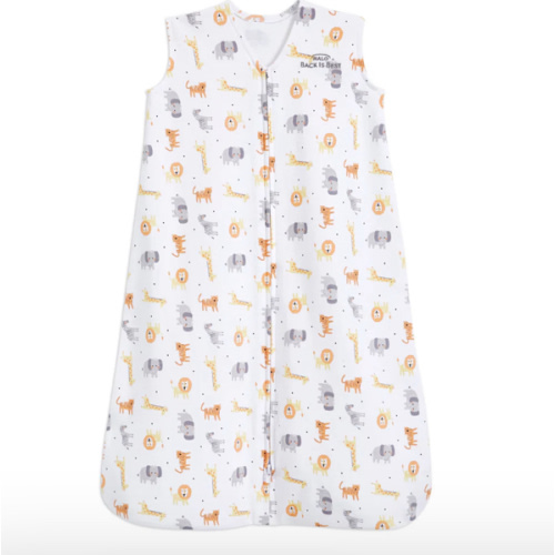 Jungle Micro-Fleece Wearable Baby Blanket M | HALO