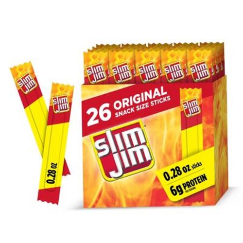 Slim Jim Original Smoked Snack Size Sticks - 7.28oz/26ct