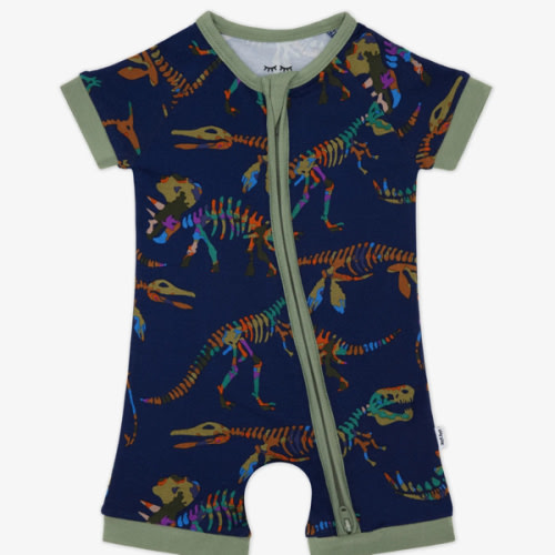 Fossil Quest Shorty Zippy | Little Sleepies