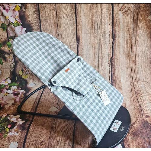 Simple cover for Babybjorn hammock, large size, Vichy checks (Does not replace the original)