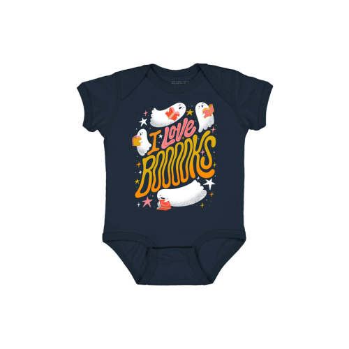 I Love Booooks baby bodysuit
