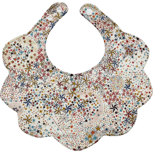 Liberty of London Scallop Baby Dribble Bib, Adeladja - My Little Shop UK Exclusives | Maisonette