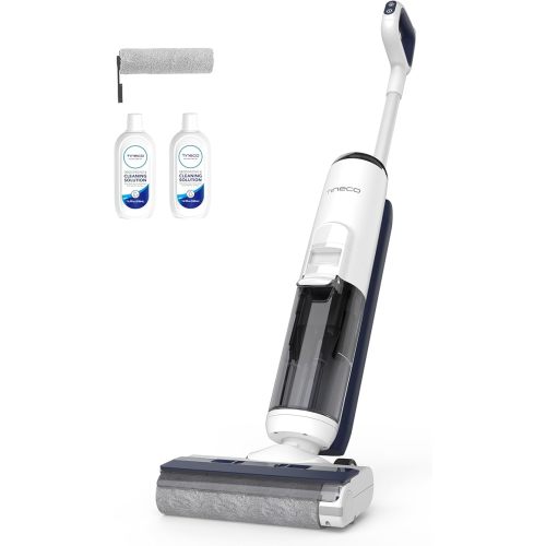 Tineco iFLOOR 5 Breeze Complete Wet Dry Vacuum Cordless Floor Washer, One-Step Cleaning for Hard Floors, Edge Clean, Auto Self-Cleaning, Lightweight & Cordless Design