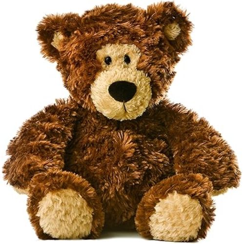 Aurora® Snuggly Tubbie Wubbies™ Brown Bear Stuffed Animal - Comforting Companion - Imaginative Play - 12 Inches