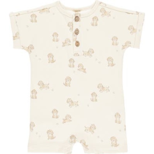 Short Sleeve Romper, 0-3M