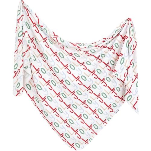 Copper Pearl Large Premium Knit Baby Swaddle Receiving Blanket 'Jolly'